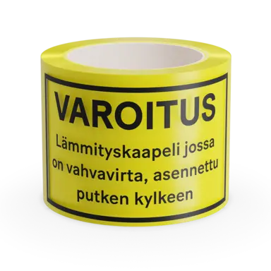 Varningstejp, varoitus