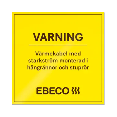 Varningsmärke