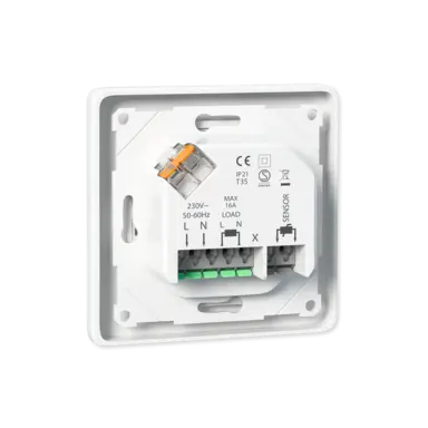 EB-Therm 300, baksida anslutningar