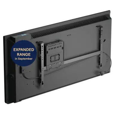 Wallflex 600 Wifi, 230V, Black, back, epanded range