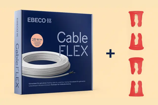 Cableflex 20 + Cable clip 5