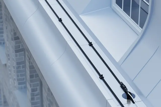 Smartclip M magnetisk på hustaksanläggning