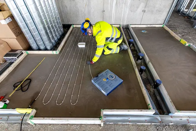 Karlatornet golvvärme installation