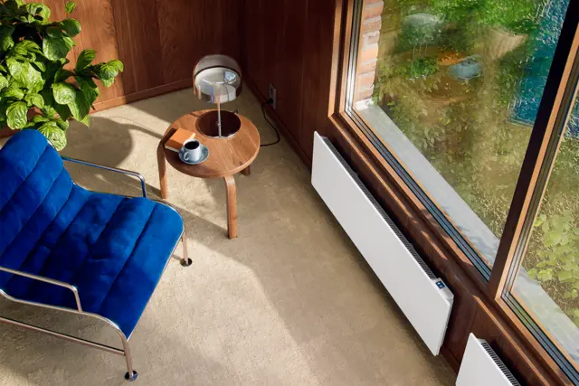 Wallflex 600 i miljö, villa, uppifrån