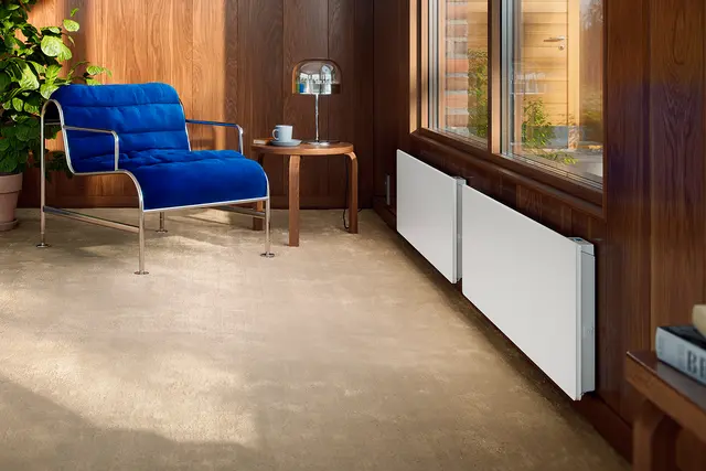 Wallflex 600 Wifi monterad i vardagsrum i villa