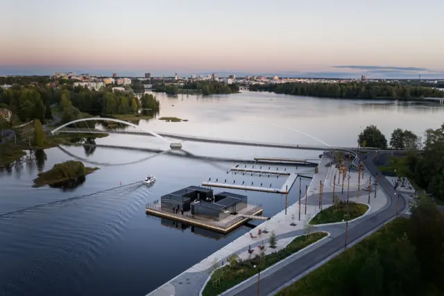 Olosauno top view over the city