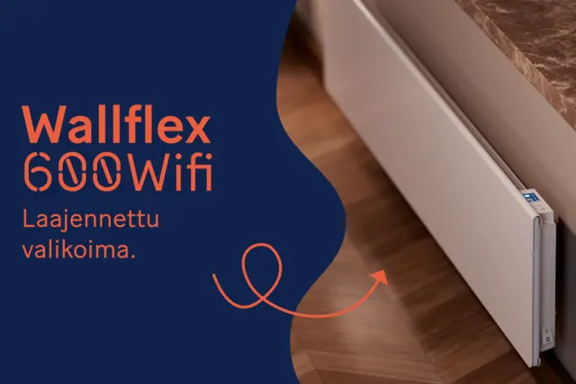 Wallflex 600 Wifi List laajennettu valikoima