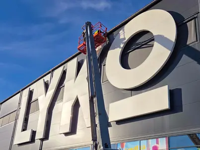 Snowmelting solutions on Lykos warehouse