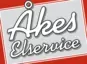 Logotyp för Åkes Elservice i Vimmerby AB