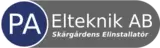 Logotyp för PA Elteknik AB