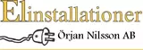 Logotyp för Elinstallationer Örjan Nilsson AB