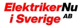 Logotyp för ElektrikerNu i Sverige AB