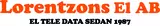 Logotyp för Lorentzons EL AB