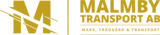 Logotyp för Malmby Transport AB