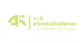 Logotyp för A-Ö Elinstallationer AB
