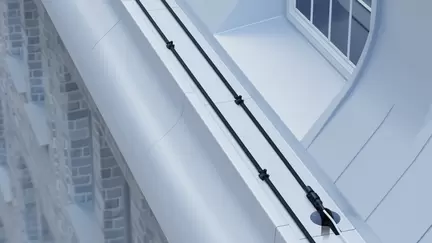 Smartclip M magnetisk på hustaksanläggning